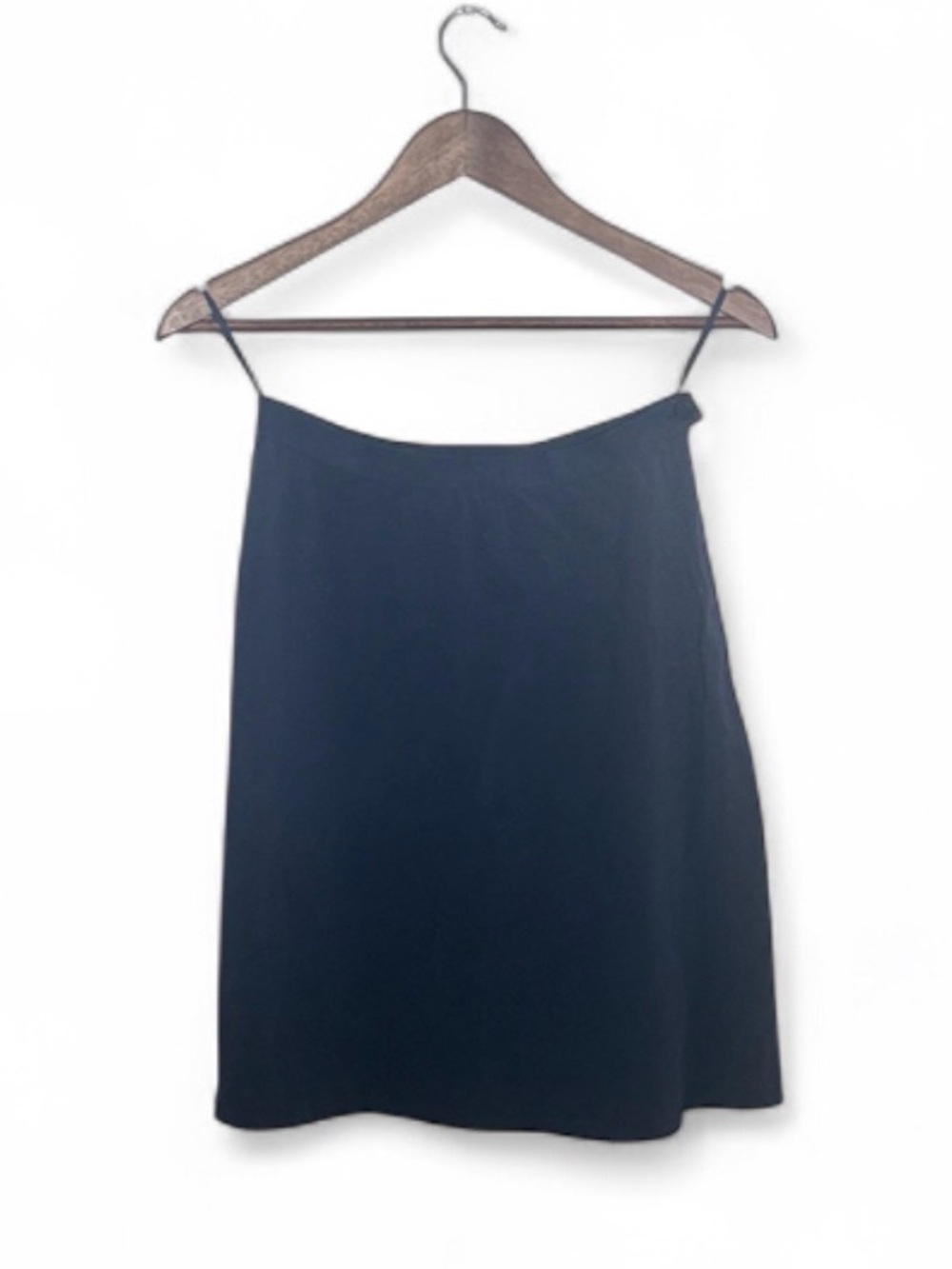 Jones New York Silk Skirt Sz 6 Navy Knee-length